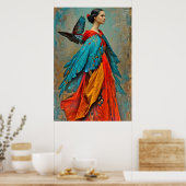 Poster "Elaris" - Plumes de devenir (Cuisine)