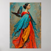 Poster "Elaris" - Plumes de devenir (Devant)
