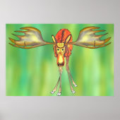 Poster Elch (Devant)