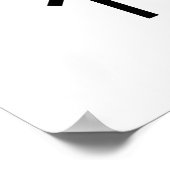 Poster Elder futhark runes (Coin)