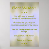 Poster Elder Wisdom (Voorkant)
