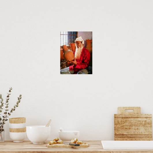 Poster Elderly Potter (Cuisine)