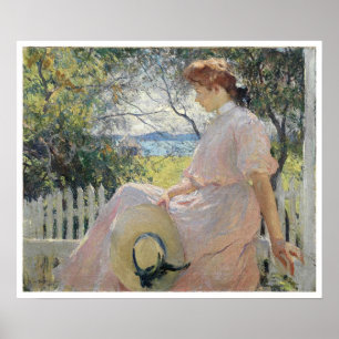 Poster Eleanor, Frank Weston Benson