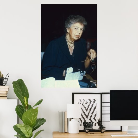 Poster Eleanor Roosevelt (Bureau à domicile)