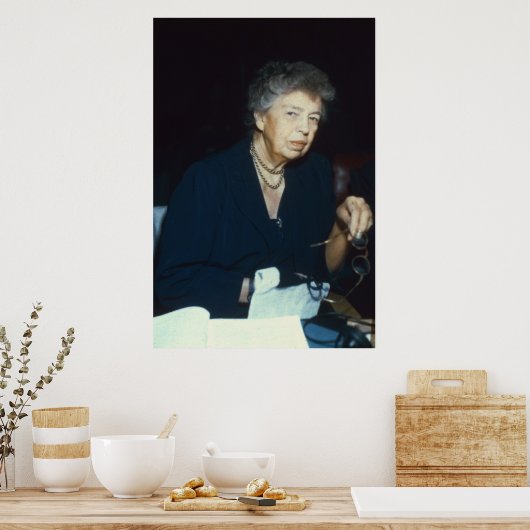 Poster Eleanor Roosevelt (Cuisine)