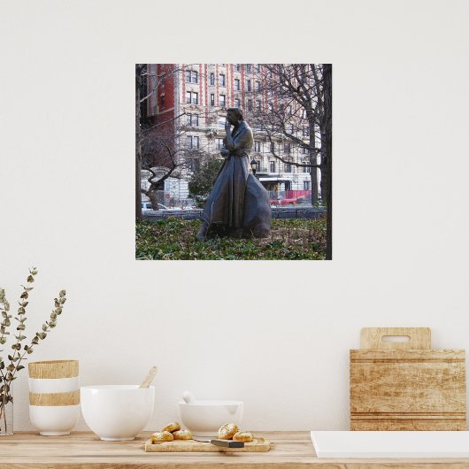 Poster Eleanor Roosevelt Monument (Cuisine)