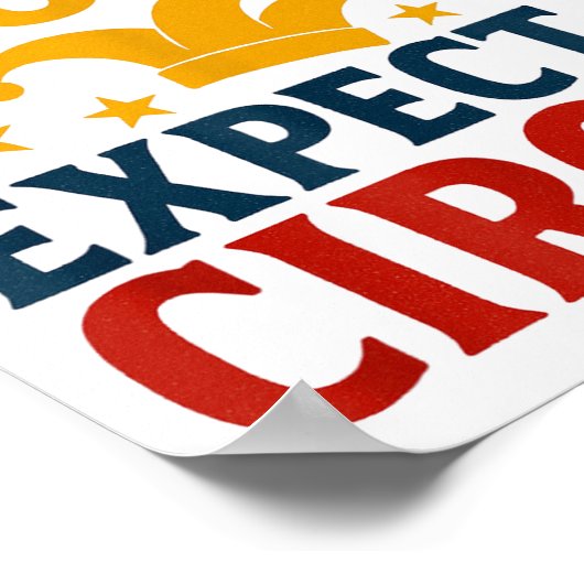 Poster Elect A Clown Expect A Circus Fun (Coin)