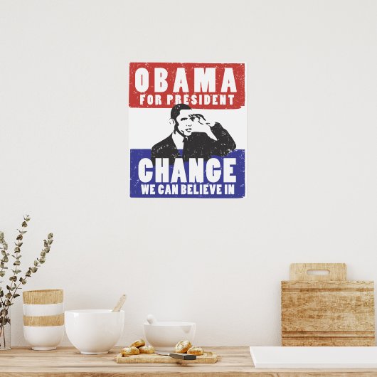 POSTER ÉLECT OBAMA 2008 (Cuisine)