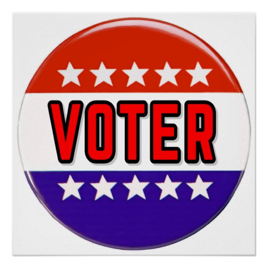 Poster Électeur (Devant)