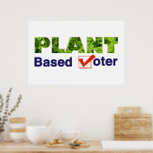 Poster Électeur plante (Cuisine)