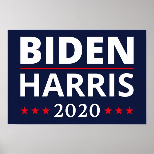 Poster Election 2020 - Biden Harris II (Devant)