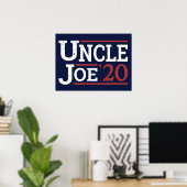 Poster Élection 2020 - Oncle Joe (Bureau à domicile)