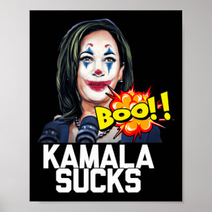 Poster Élection du président Kamala Harris 2024 Trump Hal