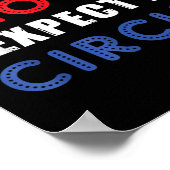 Poster Élection D'Un Clown Attendez-Vous À Un Design De C (Coin)