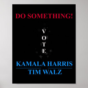 Poster Élection Harris 2024 - Michelle Obama Fait Quelque