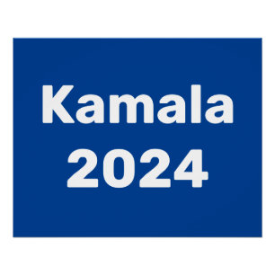 Poster Élection présidentielle de Kamala 2024