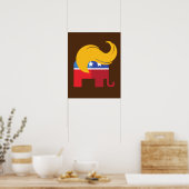 Poster Élection présidentielle de Trump en 2024 (Cuisine)