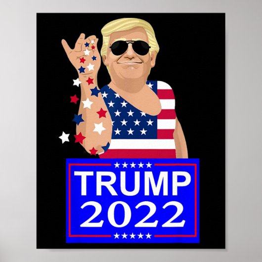 Poster Élection Trump 4 Ever (Devant)