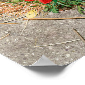 Poster Electric box poppy (Coin)