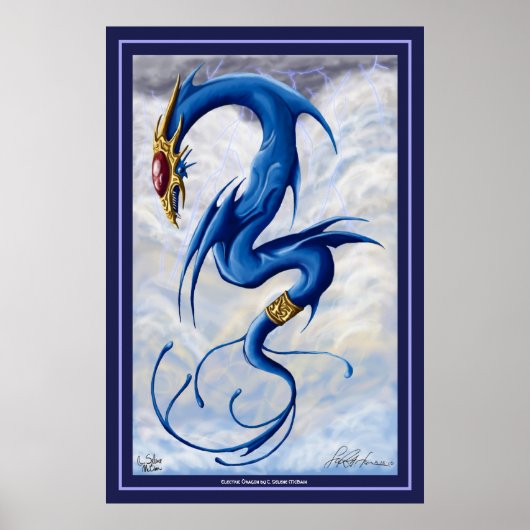 Poster Electric Dragon (Devant)