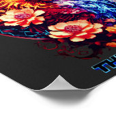 Poster Electric Neon Eagle  (Coin)