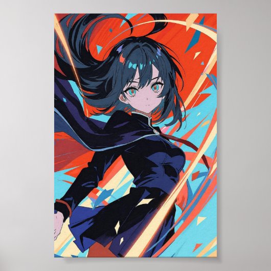 Poster Electric shatter (Devant)