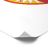 Poster Électricien Électricien Électricien Éclair (Coin)