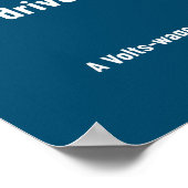 Poster Electricien plaisante Funny Ingénieur électrique (Coin)