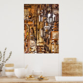 Poster Electricien - Que la lumière soit ! (Cuisine)