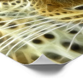 Poster Électricité brillante Cheetah 2 (Coin)
