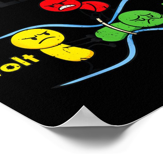 Poster Electricity Explained Funny Geeky Physics Humor Sc (Coin)