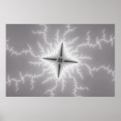 Poster Electro - Art fractal (Devant)