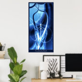 Poster Élégance (Bureau à domicile)