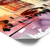 Poster Elégance aquarelle : Grand Central Terminal (Coin)