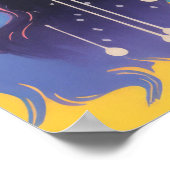 Poster Élégance chromatique (Coin)