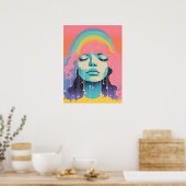 Poster Élégance chromatique (Cuisine)