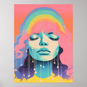 Poster Élégance chromatique