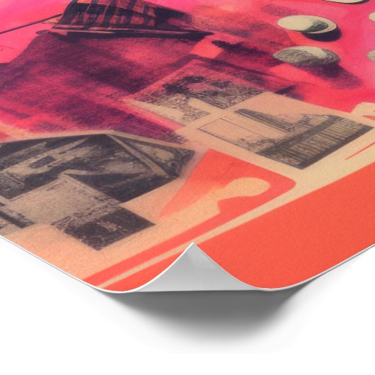 Poster Élégance de la force : L'art du rock (Coin)