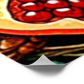 Poster Elégance de la grenade Imprimer (Coin)