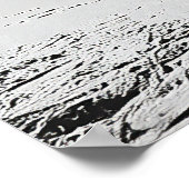 Poster Élégance découpée au bord de la mer (Coin)