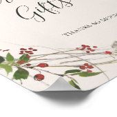 Poster Élégance des Fêtes Botanique | Cartes et Cadeaux C (Coin)