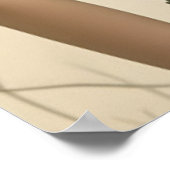 Poster Élégance douce dans une danse papillon (Coin)