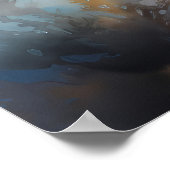 Poster Élégance du poisson-Lion : Aquarelle du bijou de l (Coin)