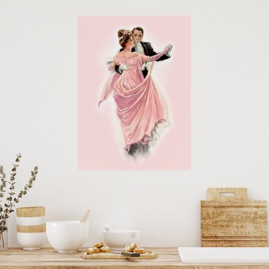 Poster Elégance du soir (Cuisine)