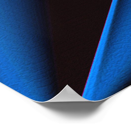 Poster Elégance en bleu.... (Coin)