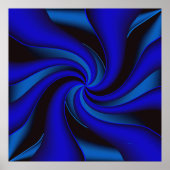 Poster Elégance en bleu.... (Devant)