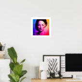 Poster Élégance éternelle | Pop Art | Chic (Bureau à domicile)