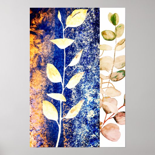 POSTER ÉLÉGANCE EUCALYPTUS (Devant)