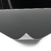 Poster Élégance Géométrique Or & Noir (Coin)