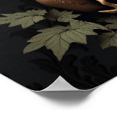 Poster Élégance gothique foncée. Arche étonnante (Coin)